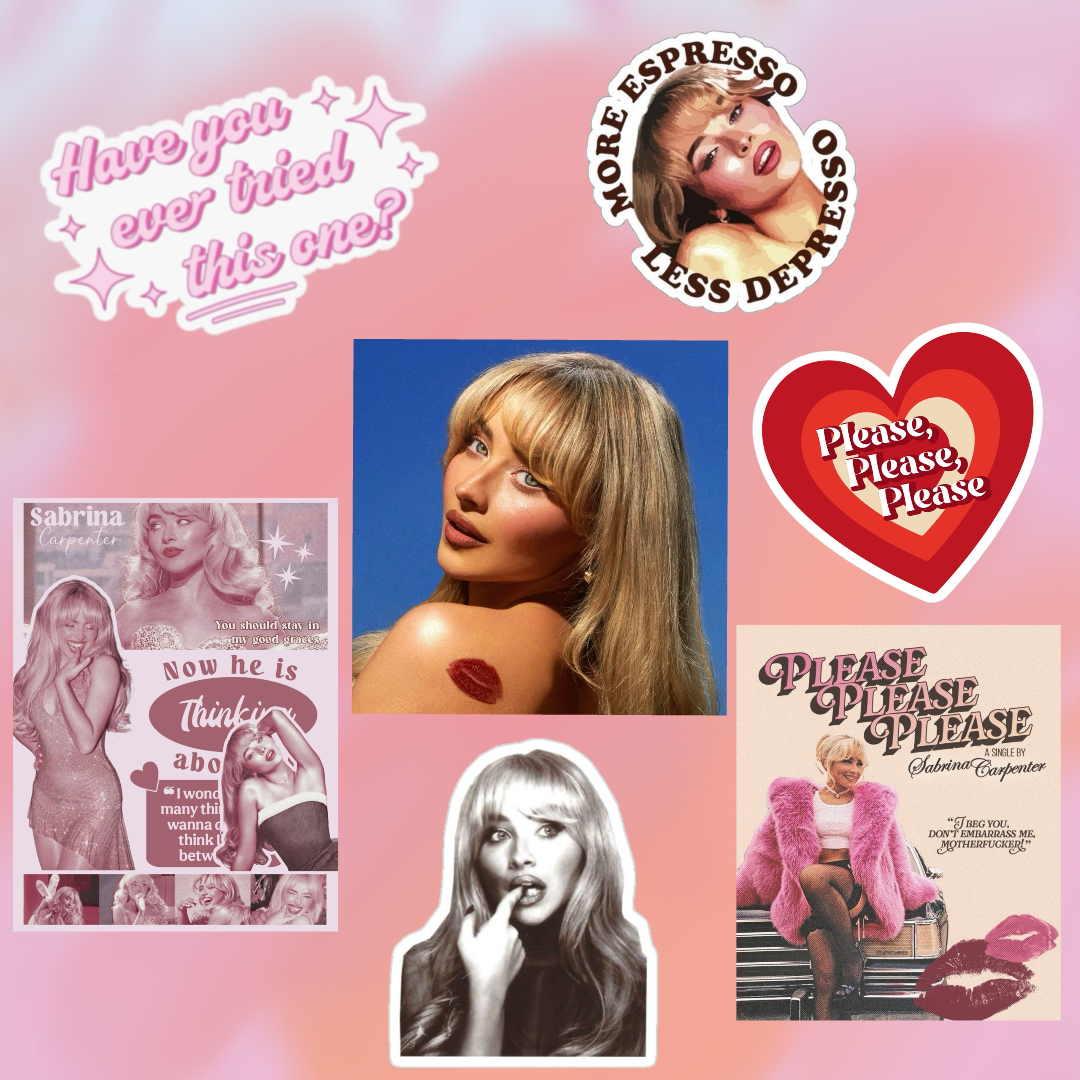 Set Stickers Sabrina Carpenter