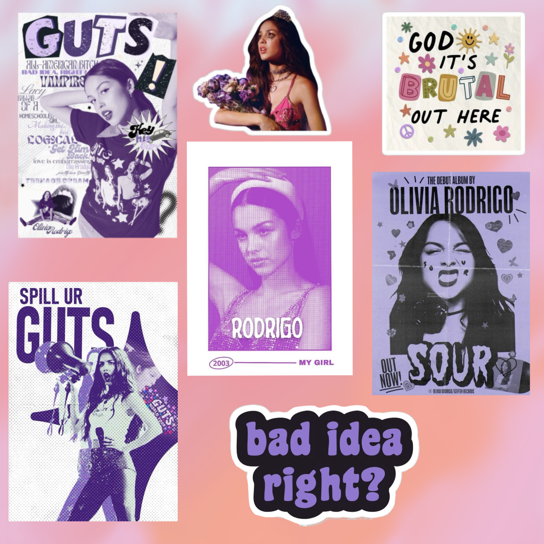 Set Stickers Olivia Rodrigo