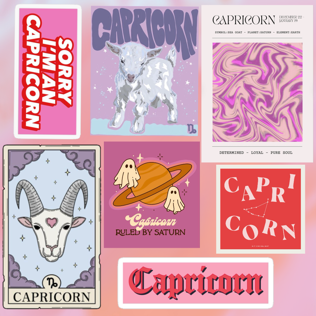 Set stickers astro queen