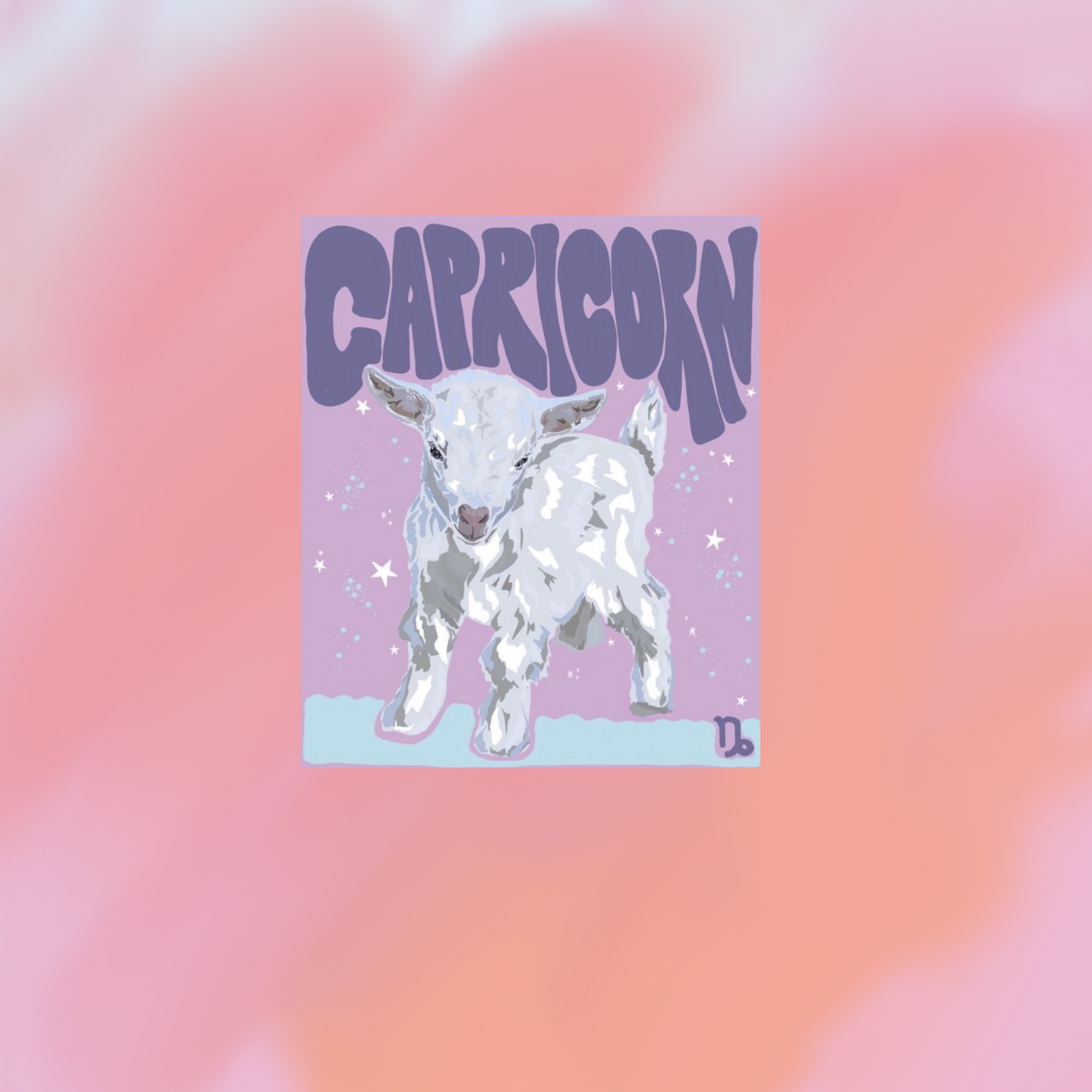 sticker astro capricornio