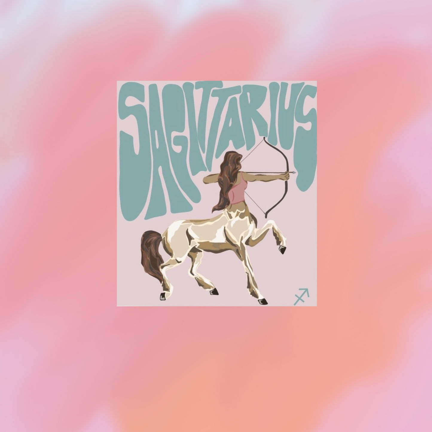sticker astro sagitario
