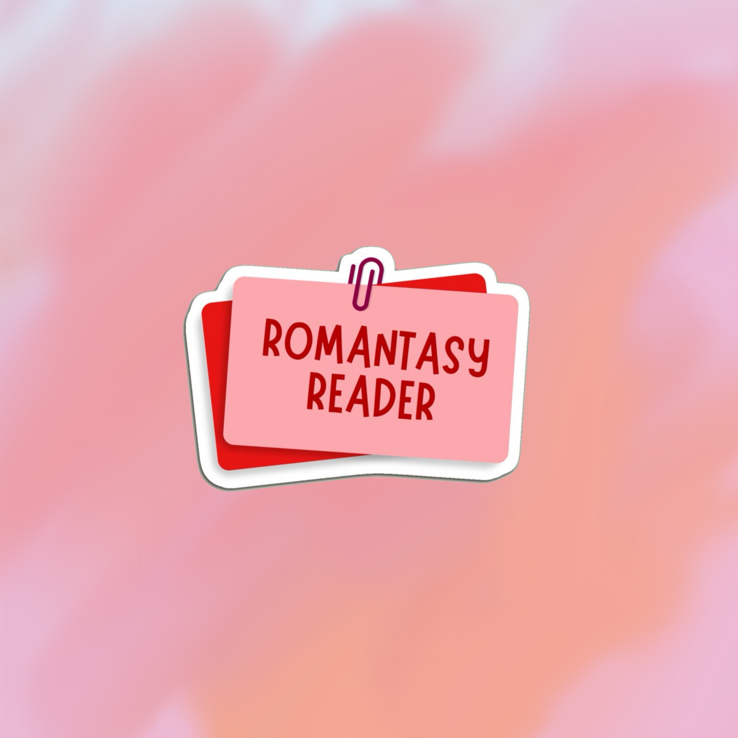 sticker clip romantasy reader