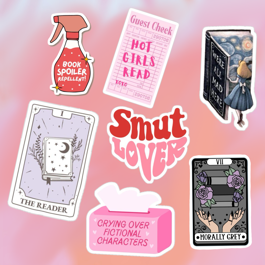 Set stickers Booklovers