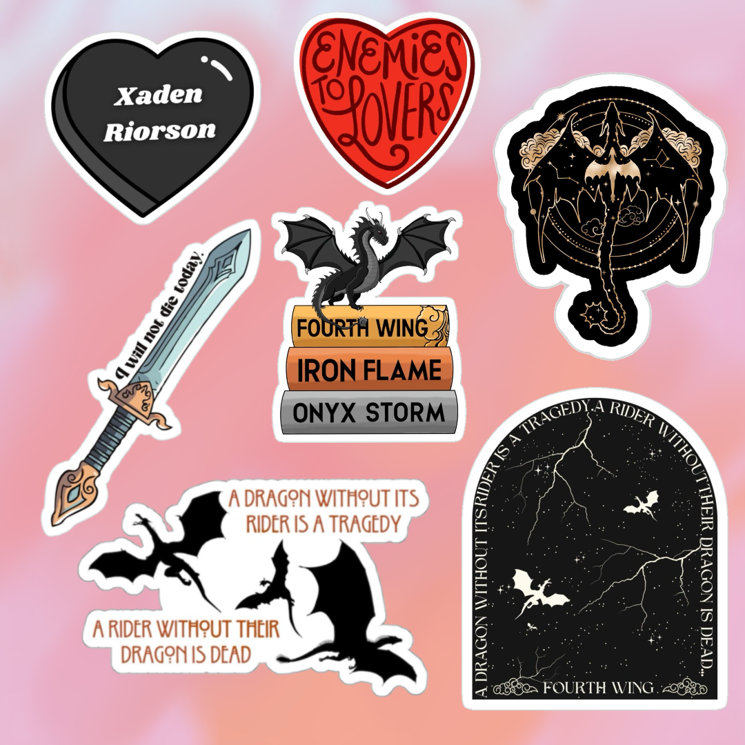 Set stickers Booklovers