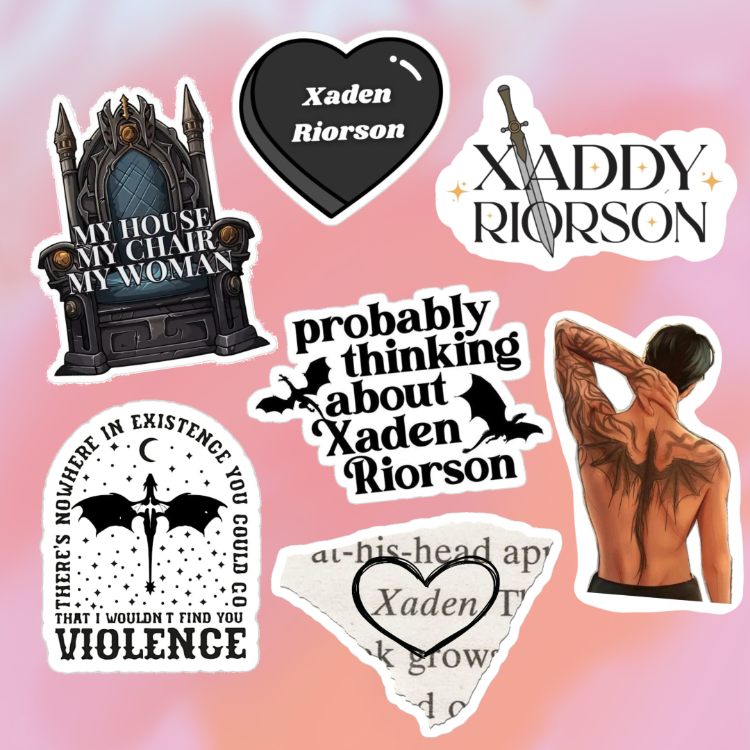 Set stickers Booklovers
