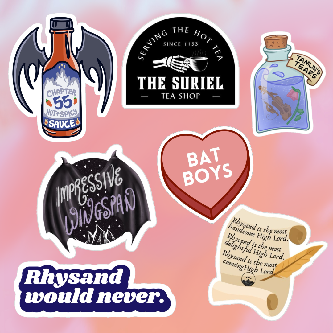 Set stickers Booklovers