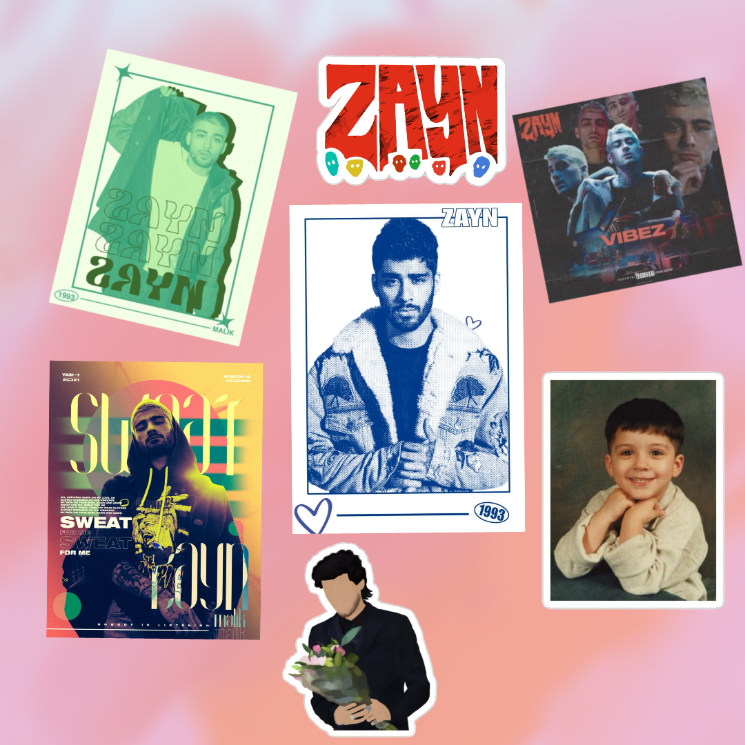 Set stickers One Direction