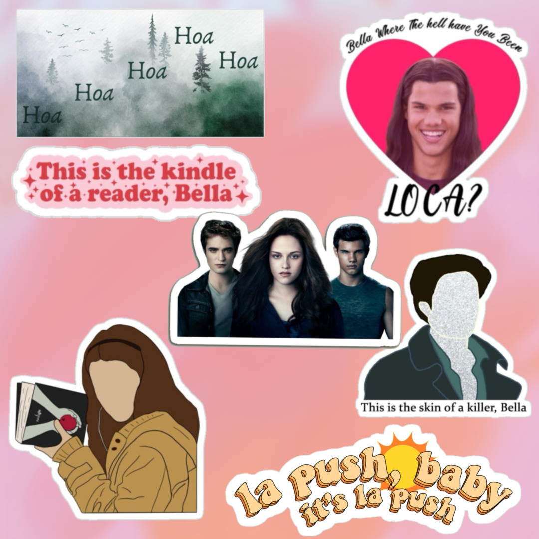 Set stickers Booklovers