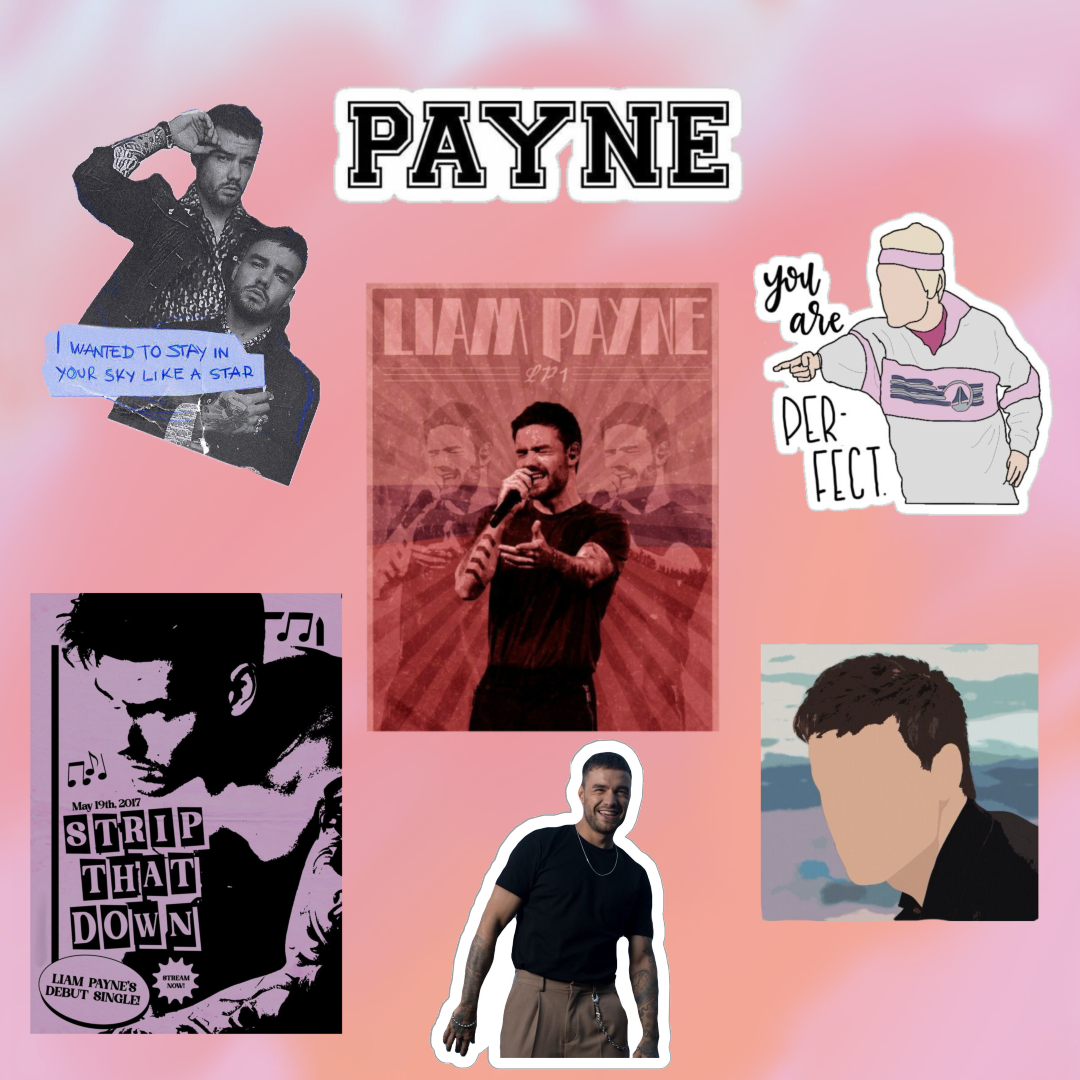 Set stickers One Direction