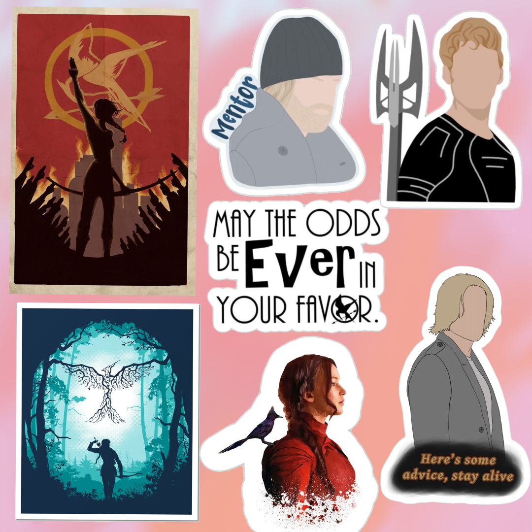 Set stickers Booklovers