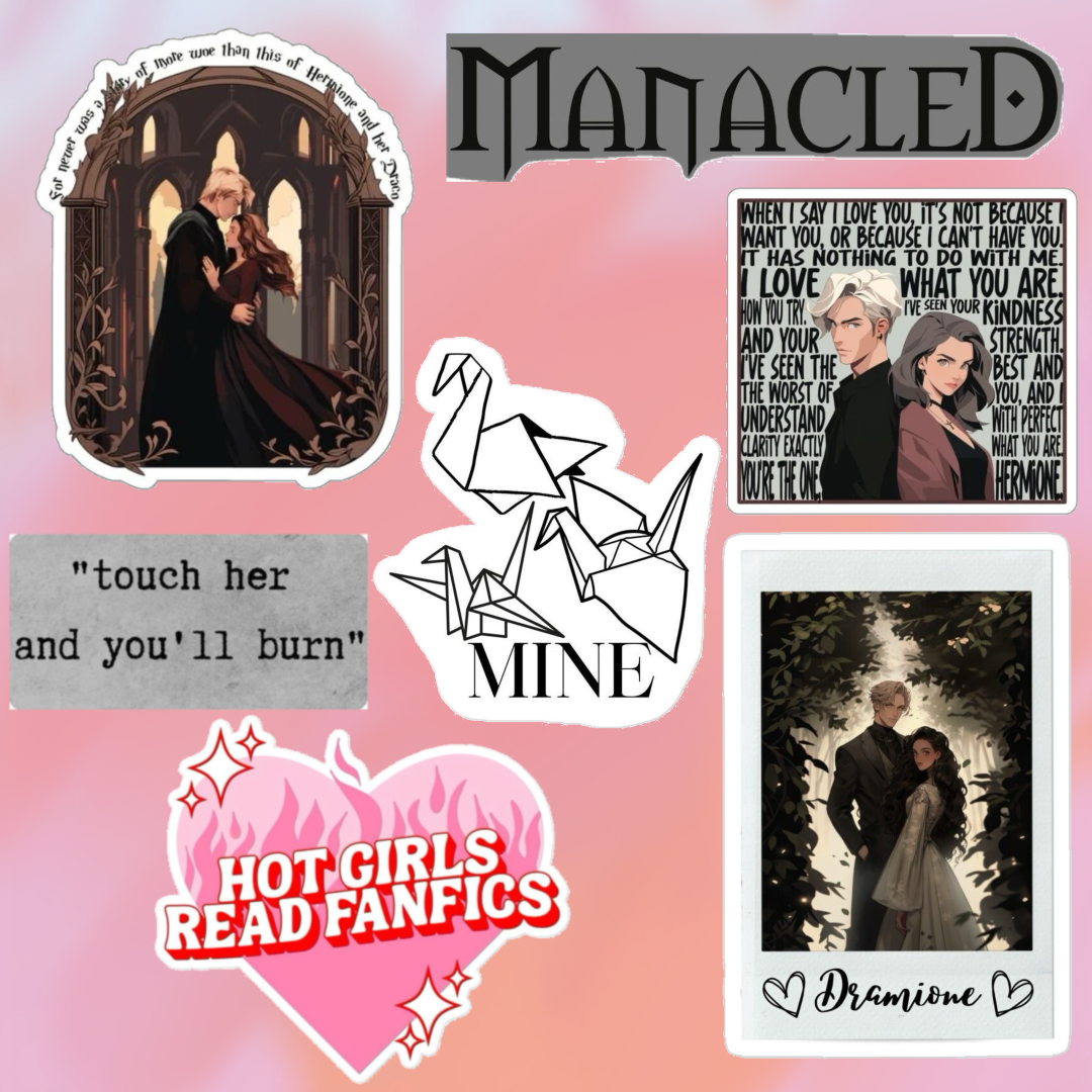 Set stickers Booklovers