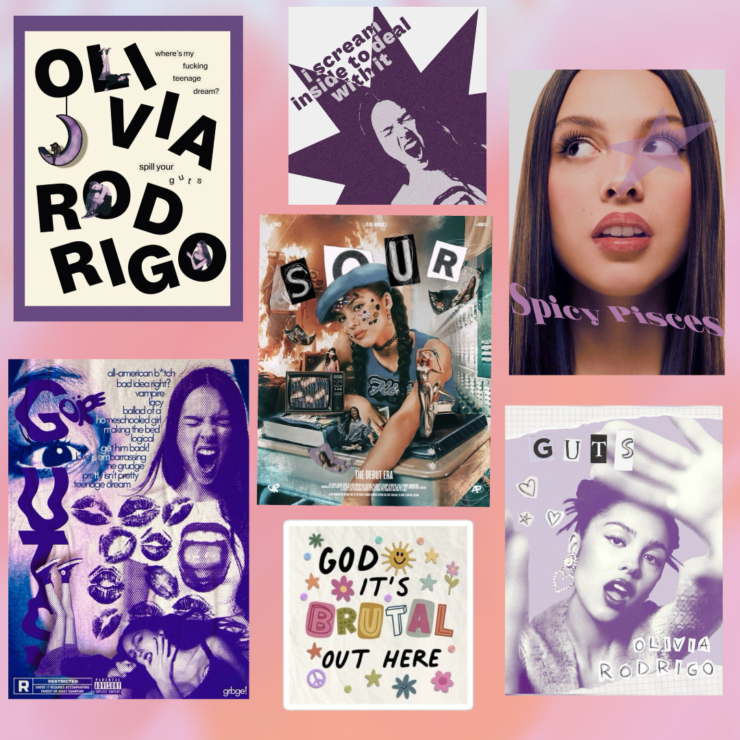 Set Stickers Olivia Rodrigo
