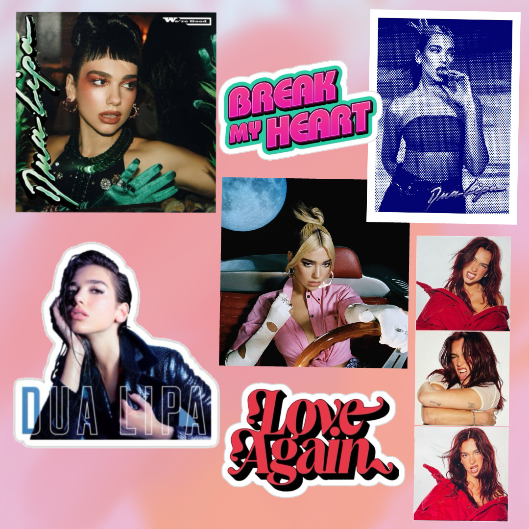 Set stickers Dua Lipa