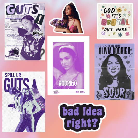 Set Stickers Olivia Rodrigo