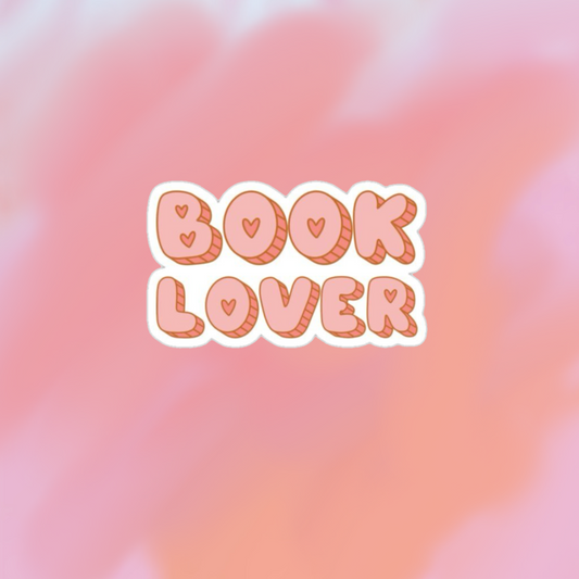 sticker booklover