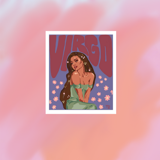 sticker astro virgo