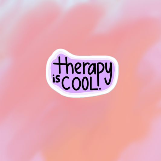 sticker therapy is cool