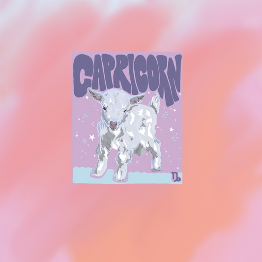 sticker astro capricornio