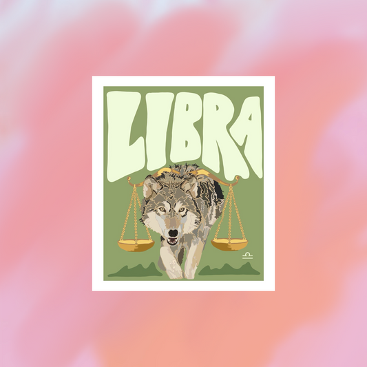 sticker astro libra
