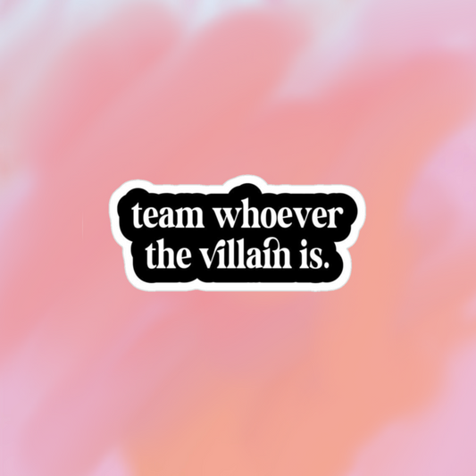sticker team villain