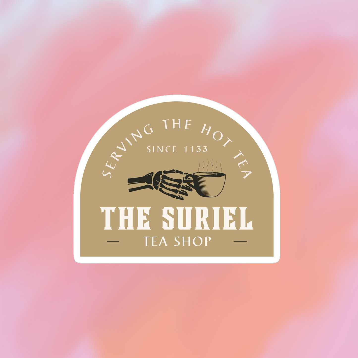 sticker the suriel tea