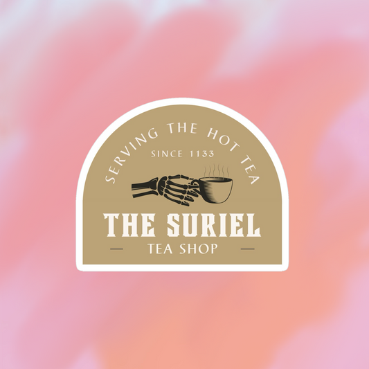 sticker the suriel tea
