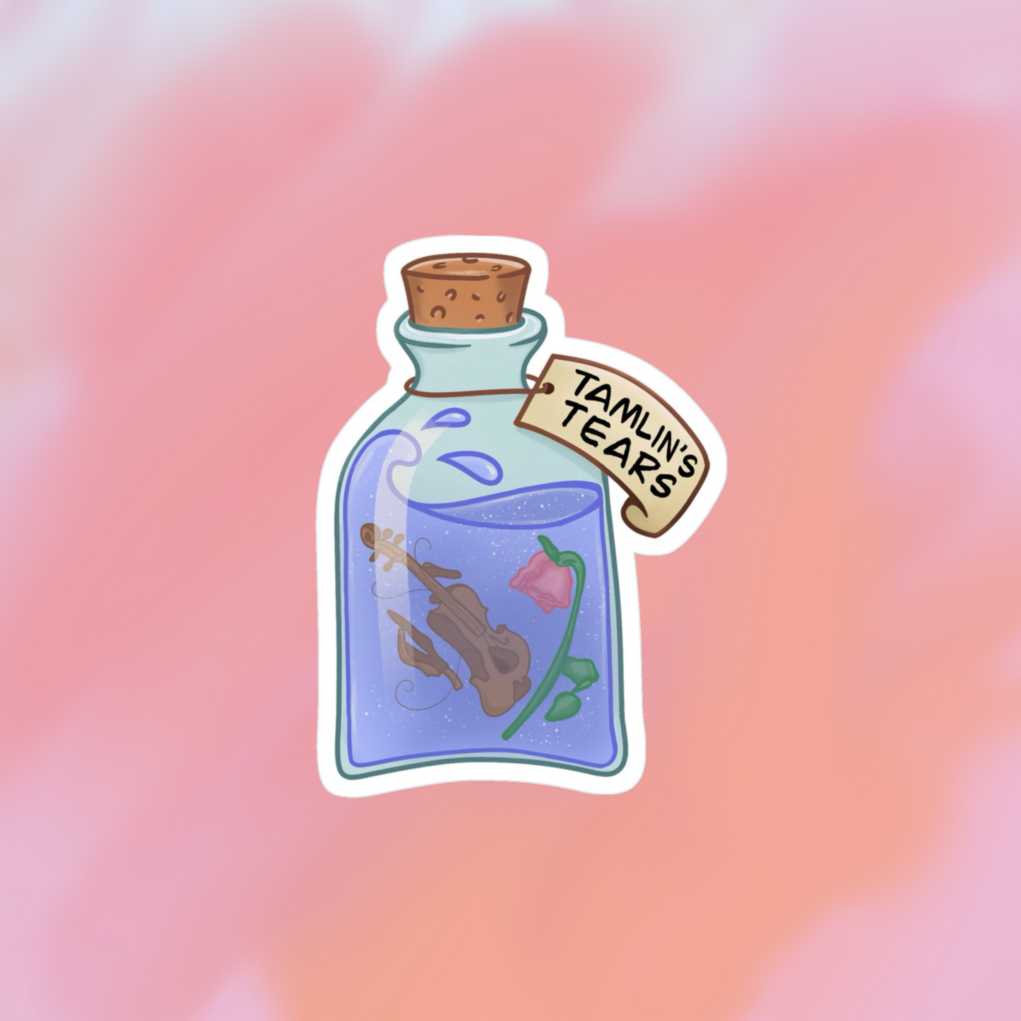 sticker lagrimas de tamlin