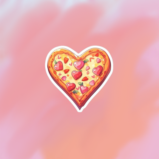 sticker pizza lover