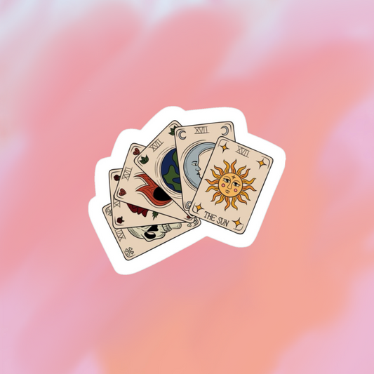 sticker cartas tarot