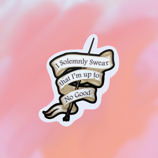 sticker Juro solemnemente que mis intenciones no son buenas