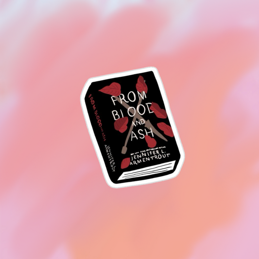 sticker from blood and ash