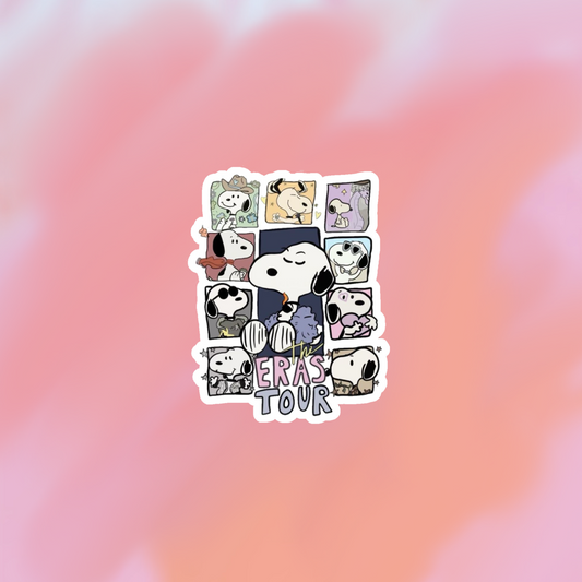 sticker snoopy eras