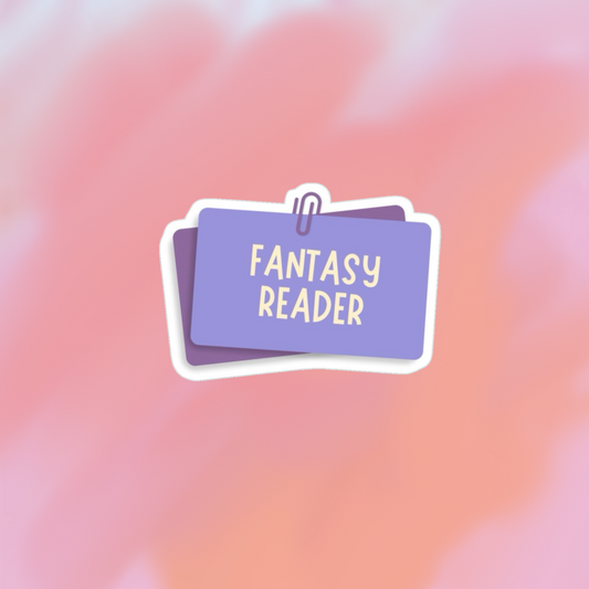 sticker fantasy reader
