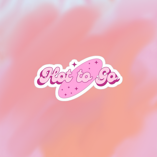 sticker Hot to Go
