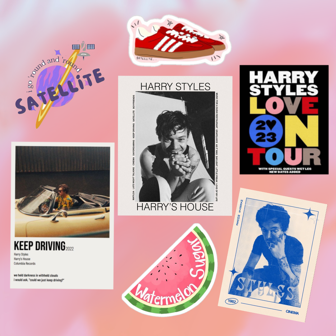 Set stickers One Direction