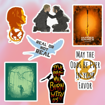 Set  stickers Booklovers