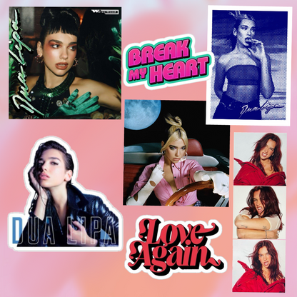 Set stickers Dua Lipa